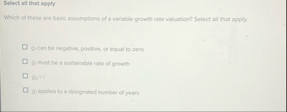 Select all that apply Which of these are basic