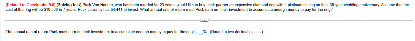 ( Solving for i ) Puck Van HoutenPuck Van Houten