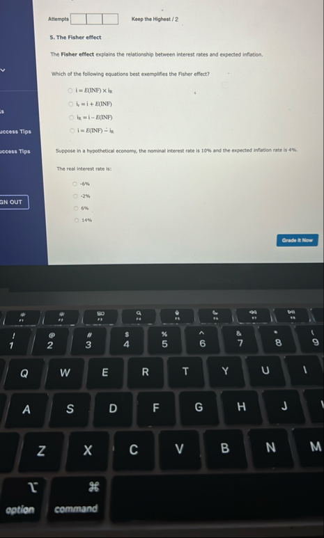 Attempts Keep the Highest / 2 5 . The Fisher