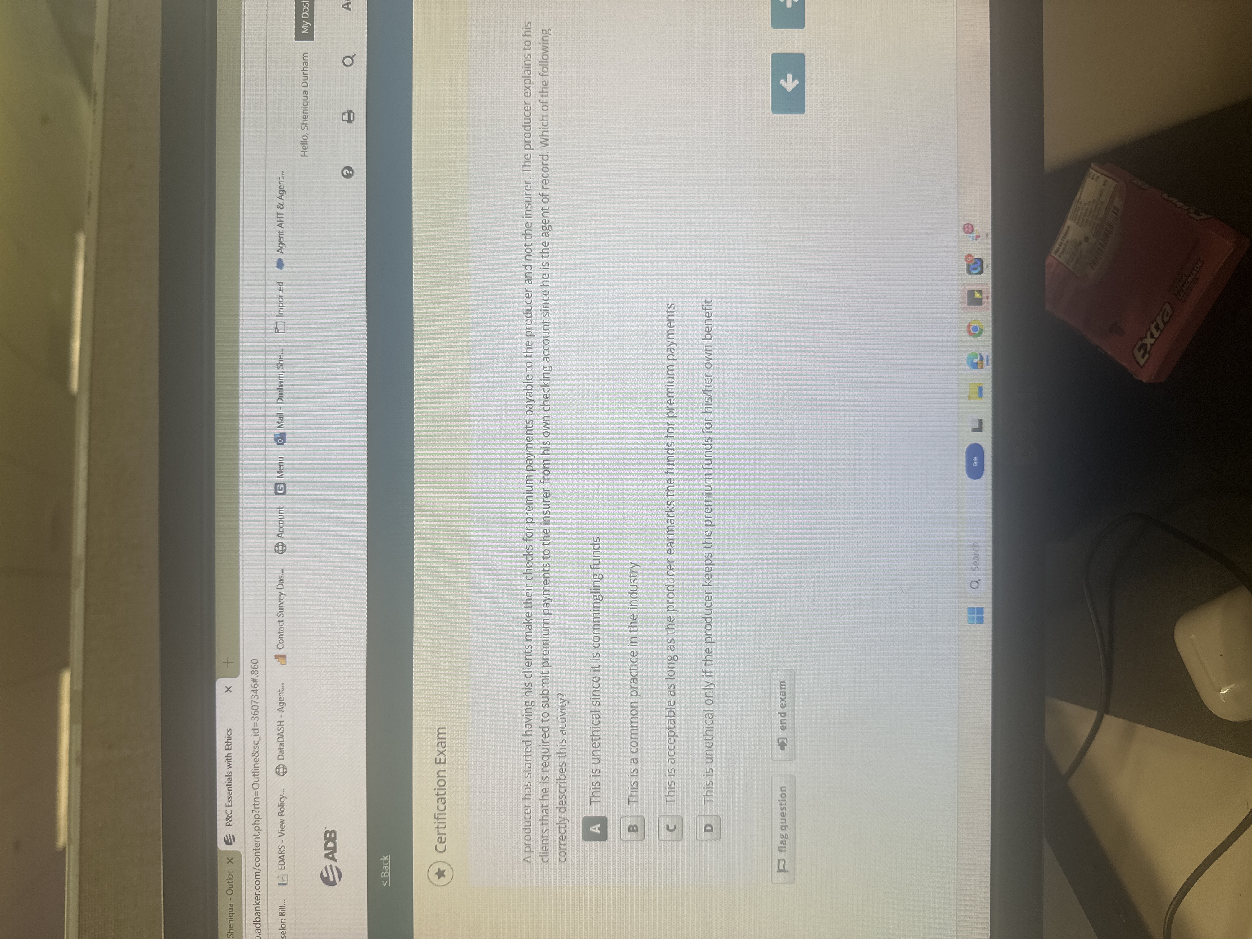 A producer has started having his clients make