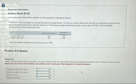 1 Required infermation Section Break ( 3 - 1 2 )