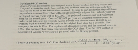 Preblem W 4 ( 1 7 marka ) Thocy did a markeling