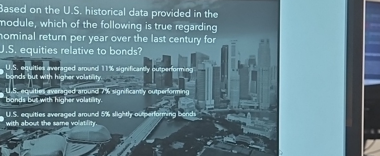 Based on the U . S . historical data provided in