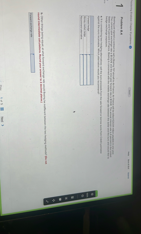 Proctoring Enabled: Chapter 8 problems Help