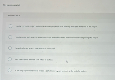 Net working captst: Mutiple Choice cat be igroved