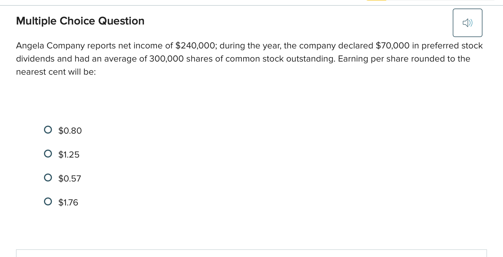 answer this Multiple Choice Question )) Angela