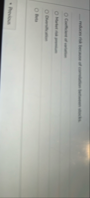 . . . . . reduces risk because of eomplation