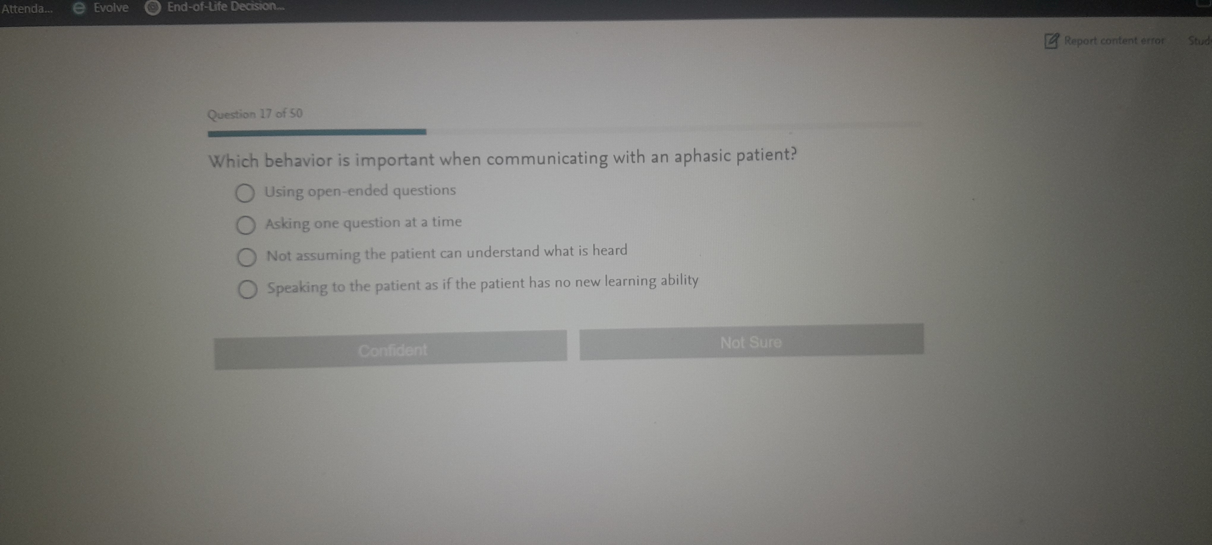 A Attenda... Evolve End-of-Life Decision.. Report