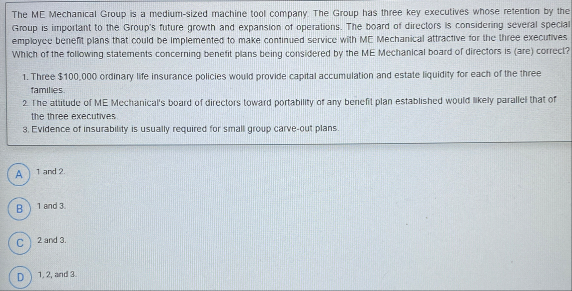 The ME Mechanical Group is a medium - sized