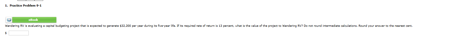 1 . Practice Problem 9 - 1 \ ( \ square \ ) \ ( \