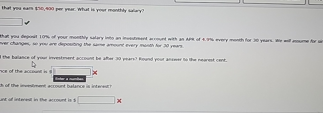 that you earn $ 5 0 , 4 0 0 per year. What is