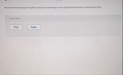 New vade theorists argue that getting a first -