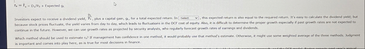 r s = hat ( r ) s = D 1 P 0 Expected g L