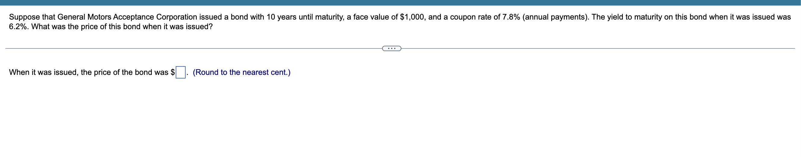 \ ( 6 . 2 \ % \ ) . What was the price of this