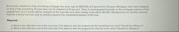 to that a hily amortiting 2 Kryour loan can be