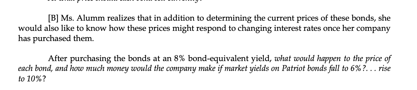 [ B ] Ms . Alumm realizes that in addition to