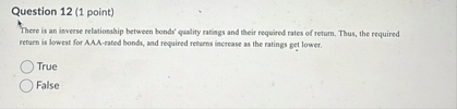 Question 1 2 ( 1 point ) There is an ieverse