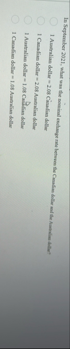 In September 2 0 2 1 , what was the nominal