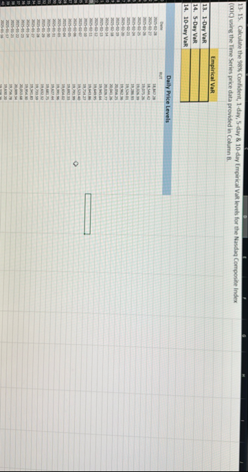 1 3 - 1 5 . Calculate the 9 8 % Confident, 1 -