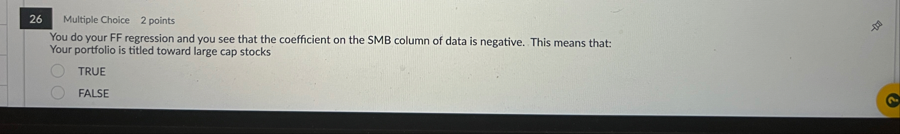 2 6 Multiple Choice 2 points You do your FF