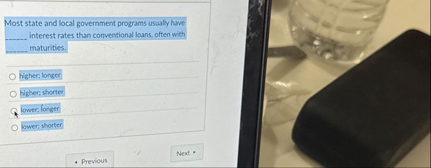 Most state and local government programs usually