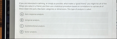 If you are interested in defining, as simply as