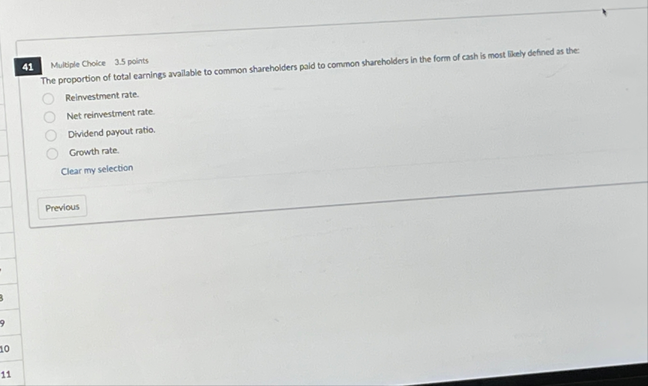 4 1 Multiple Choice 3 . 5 points The proportion