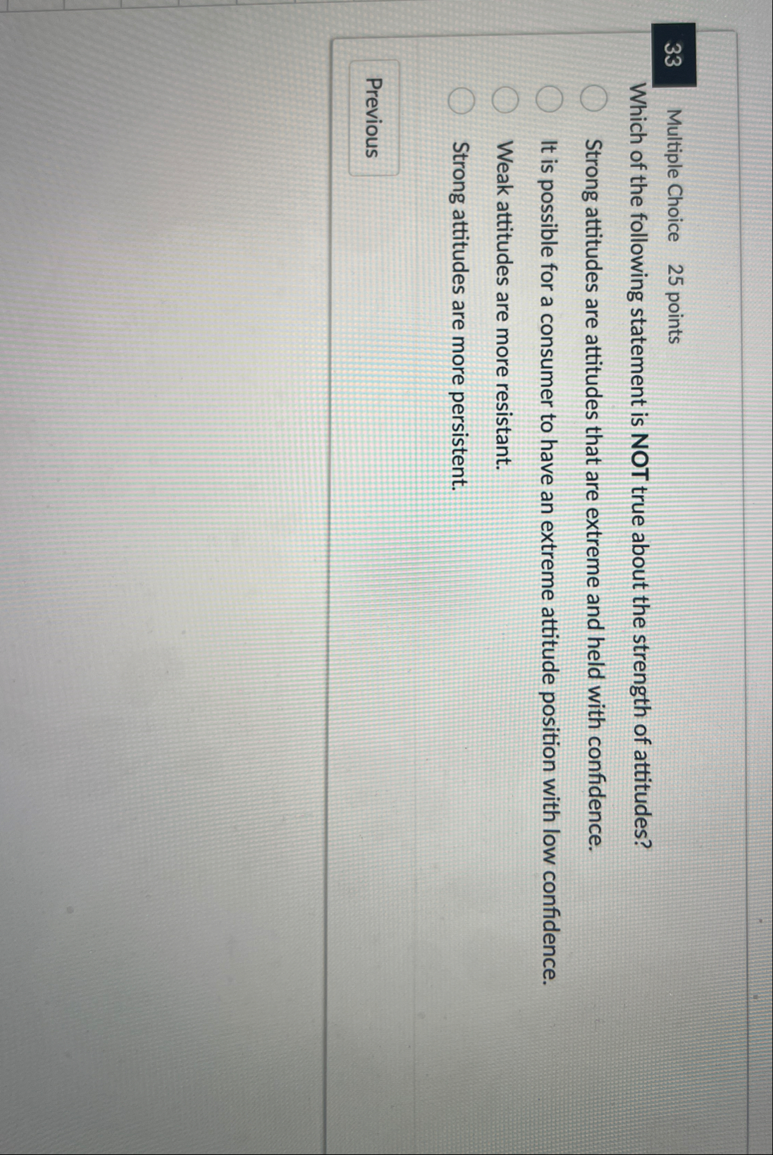 Multiple Choice 2 5 points Which of the following