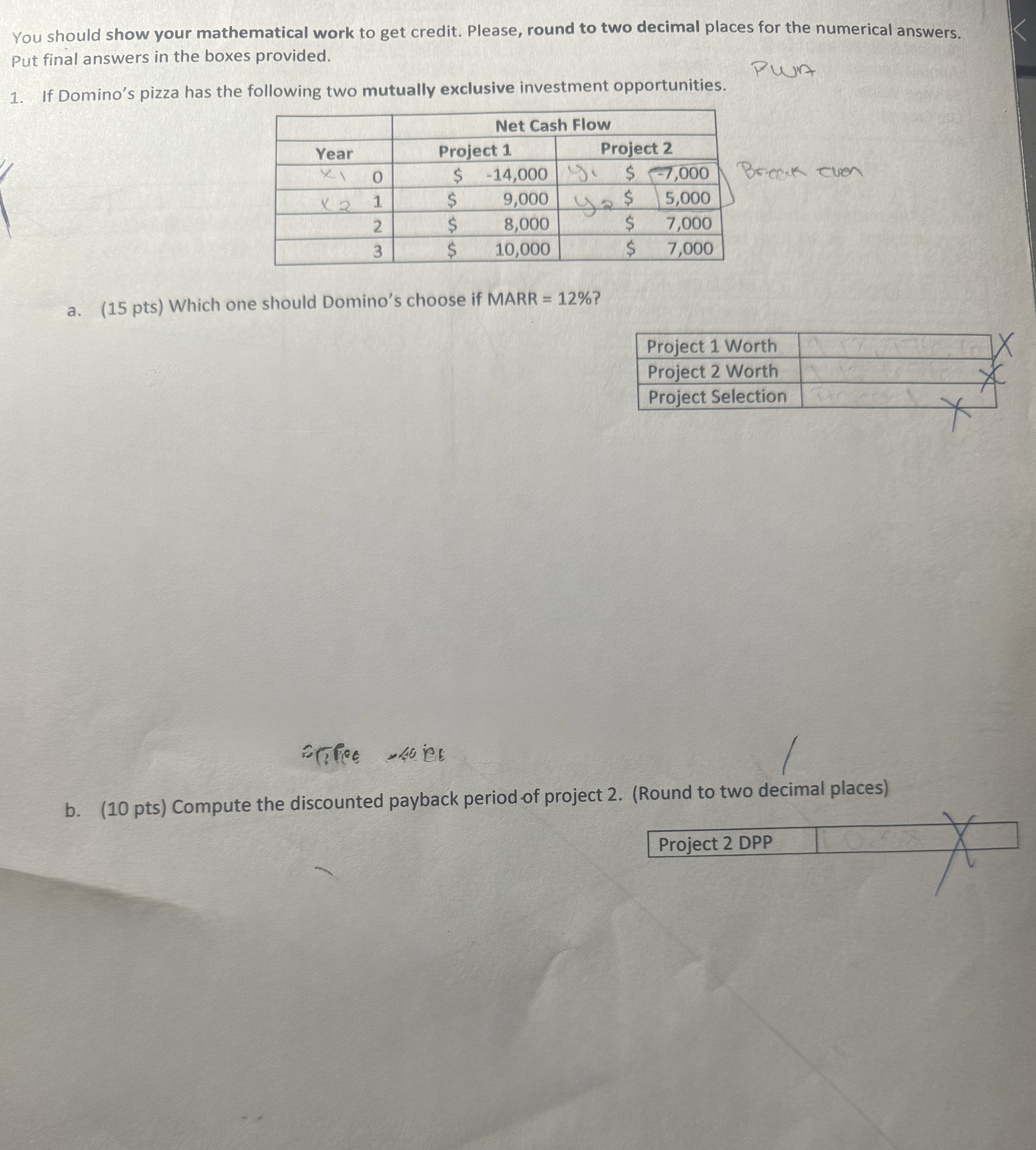 ALT 3 6 0 AWA 2 . ( 2 0 pts ) Mando is
