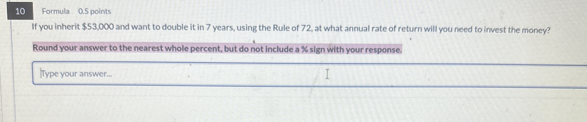 Formula 0 . 5 points If you inherit $ 5 3 , 0 0 0