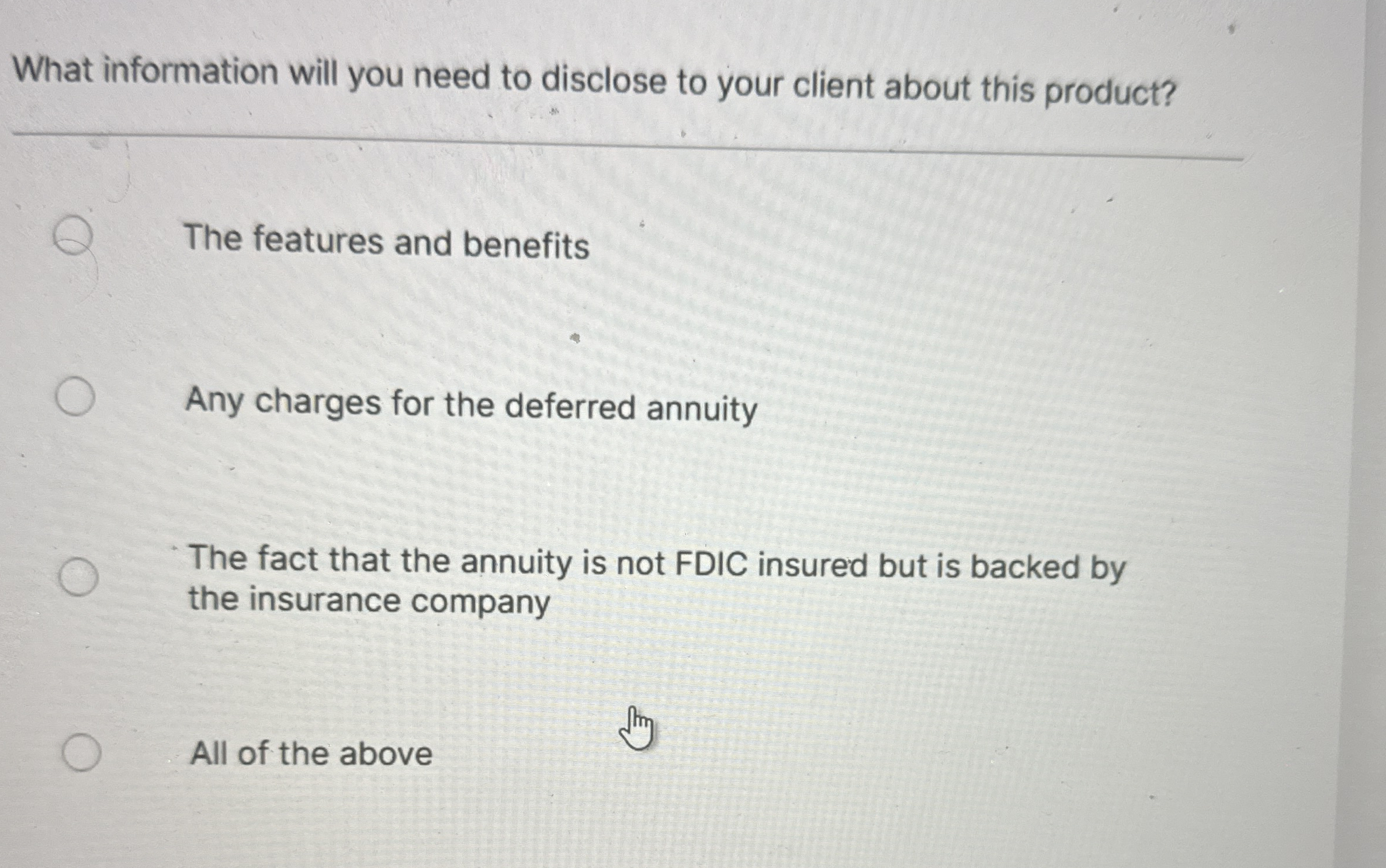 What information will you need to disclose to