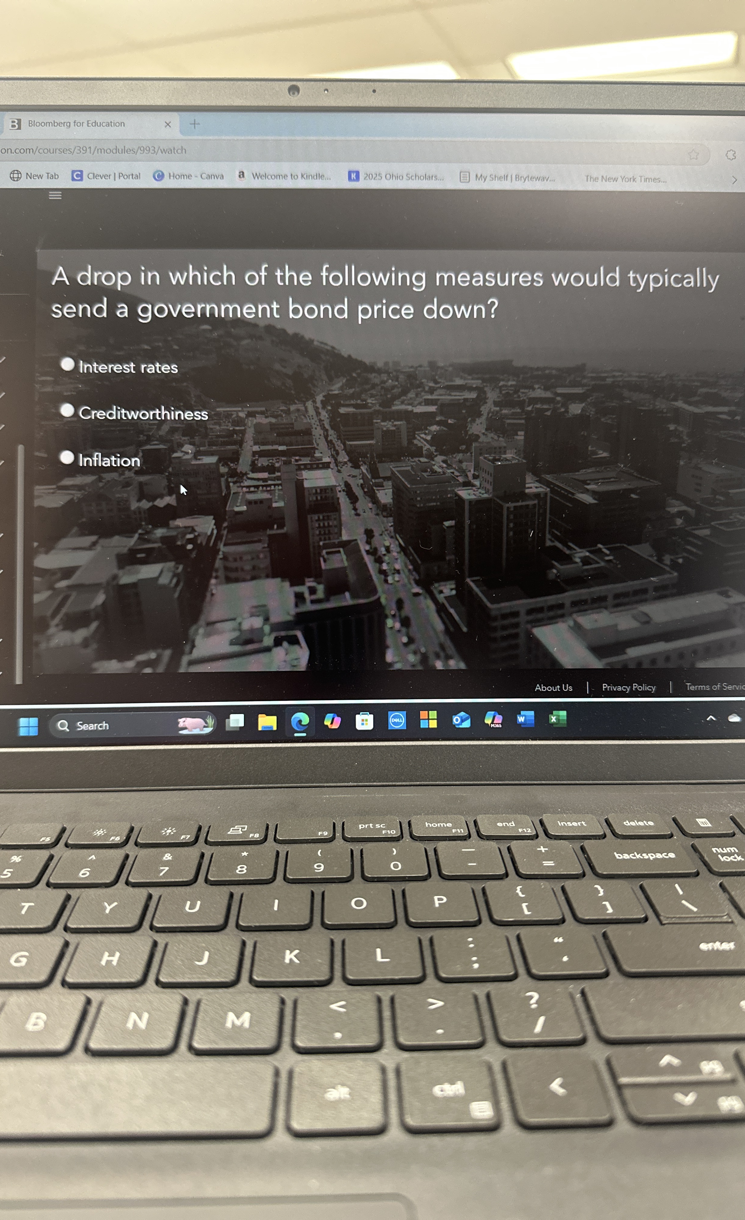 Bloomberg for Education on . com / courses / 3 9