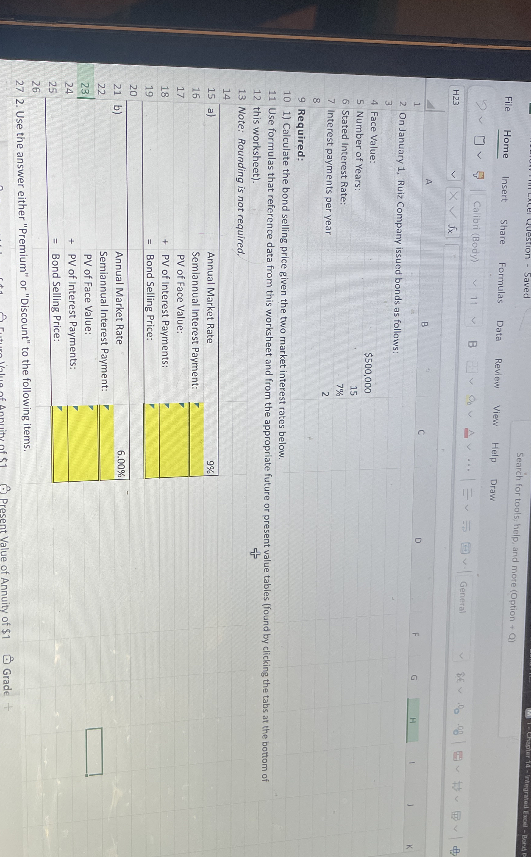what is the correct Formulas in excel? please