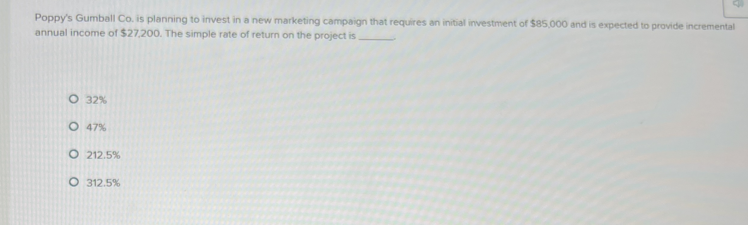 Poppy's Gumball Co . is planning to invest in a