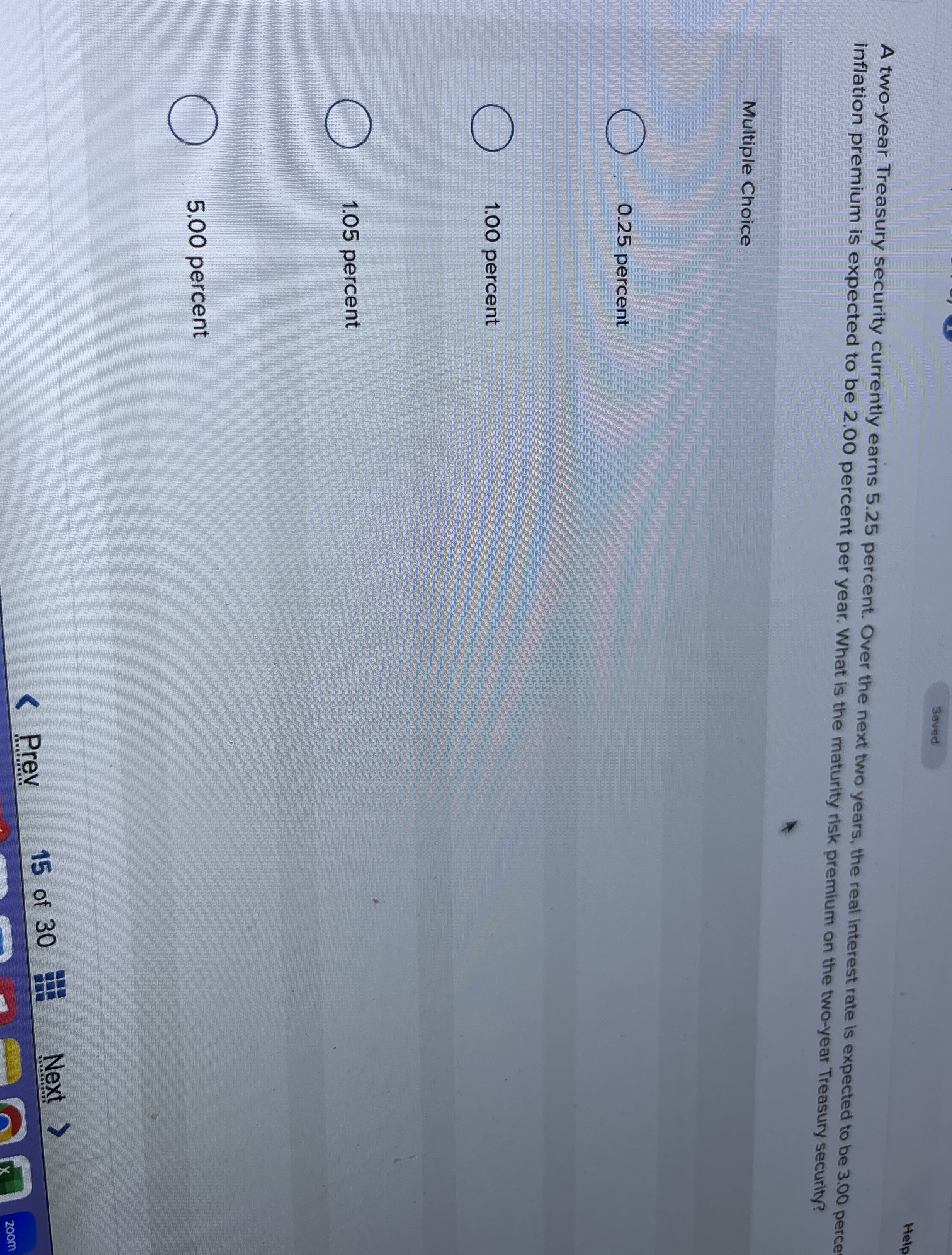 inflation premium is expected to be 2 . 0 0