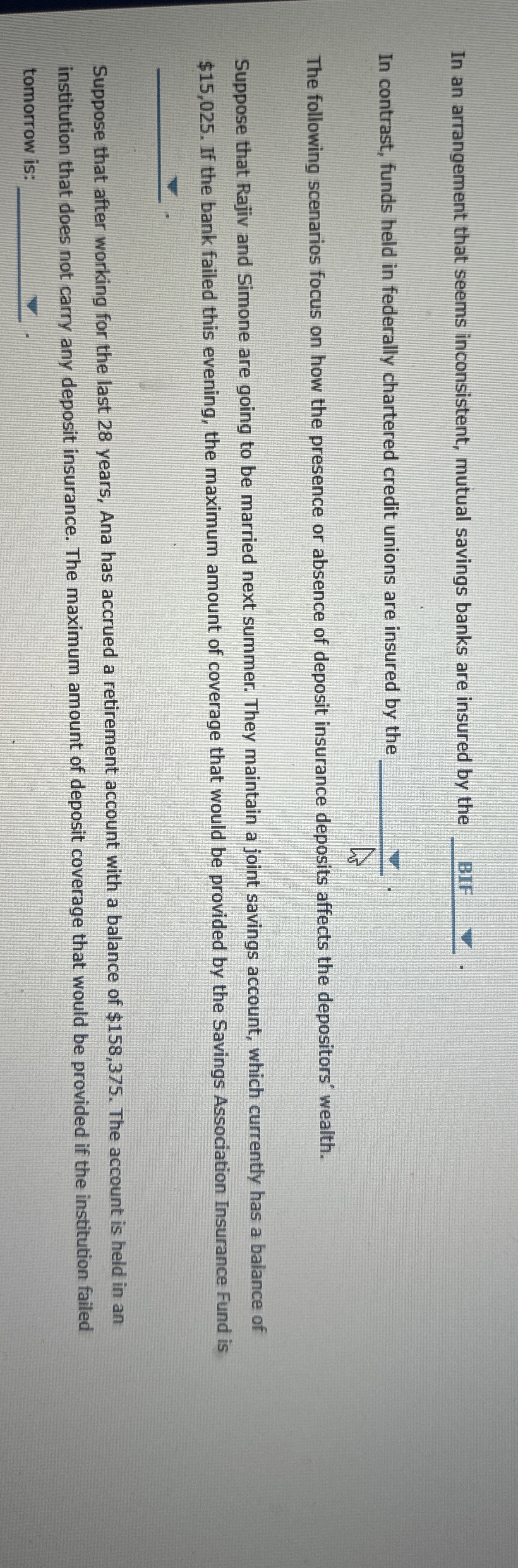 In an arrangement that seems inconsistent, mutual