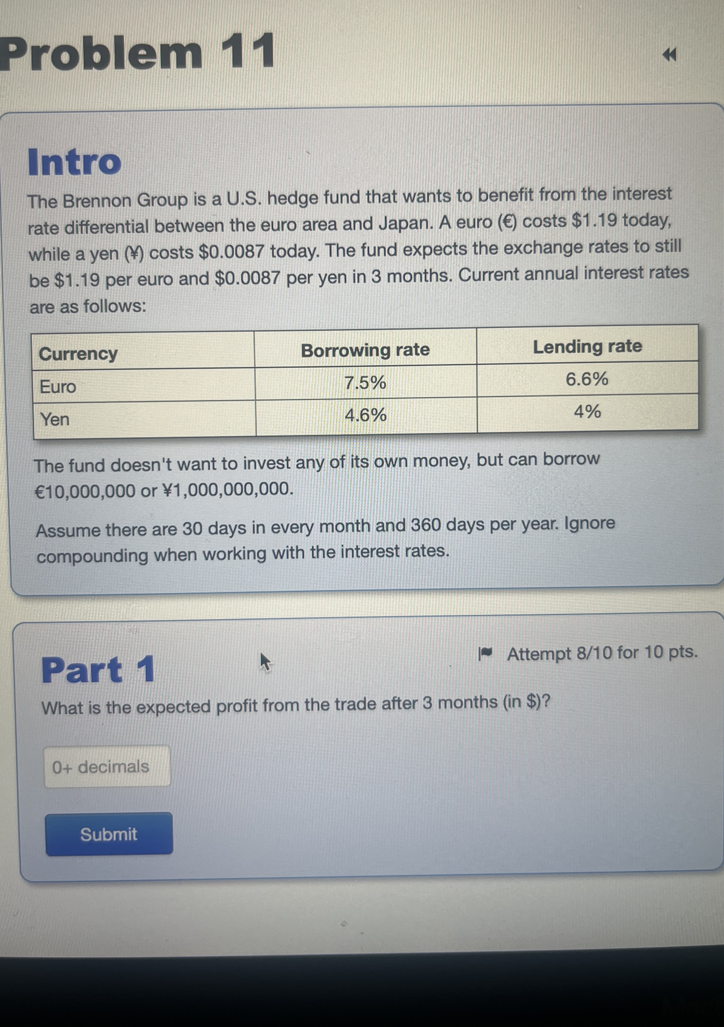 Problem 1 1 Intro The Brennon Group is a U . S .