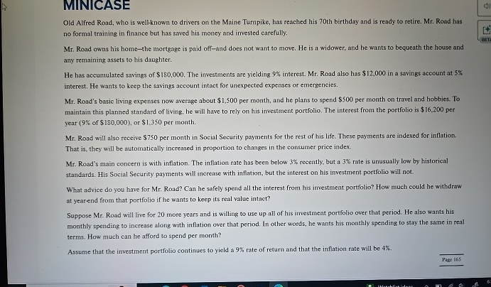 please see attached case and required responses.