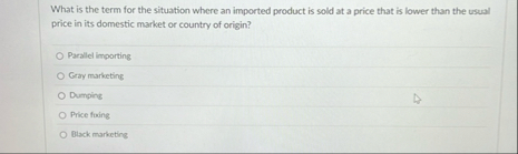 What is the term for the situation where an