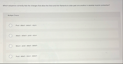 Which sequence comectly lists the changes thet