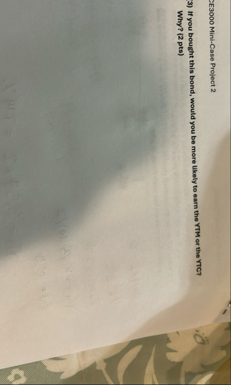 LE 3 0 0 0 Mini - Case Project 2 ( 3 ) If you