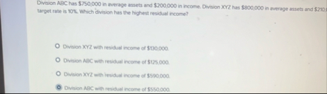 Division ABC has $ 7 5 0 , 0 0 0 in average