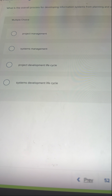 What is the overall process for developing