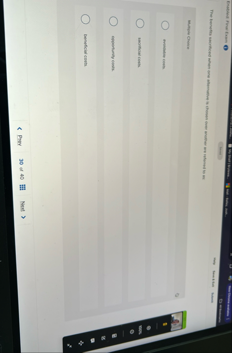 Enabled: Final Exam Mo Wen - Brivy, mat. Nete