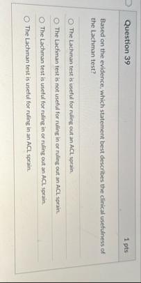 Question 3 9 1 pts Based on the evidence, which