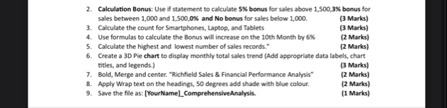 Calculation Bonus: Use if statement to calculate
