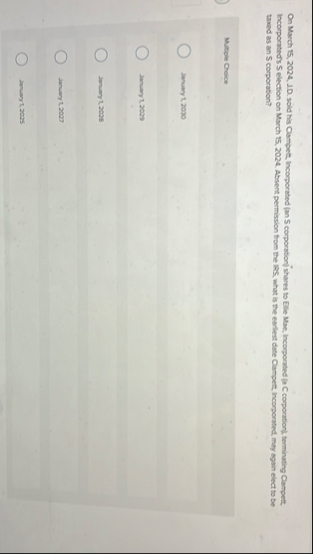 On March 1 5 , 2 0 2 4 , 1 0 . soid his Ciampett,