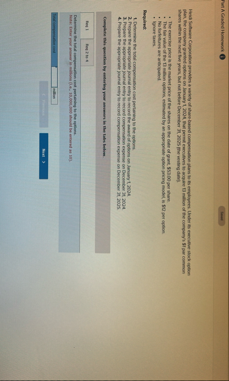Part A Graded Homework ( i ) Heidi Software