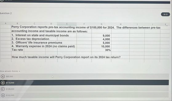 puestion 2 0 3 \ table [ [ A , 8 , c , D , 1 , F