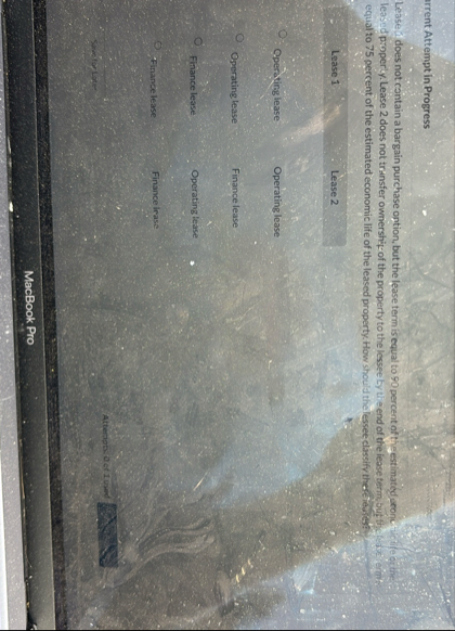 arrent Attempt in Progress Lease ? b a r ( 1 )